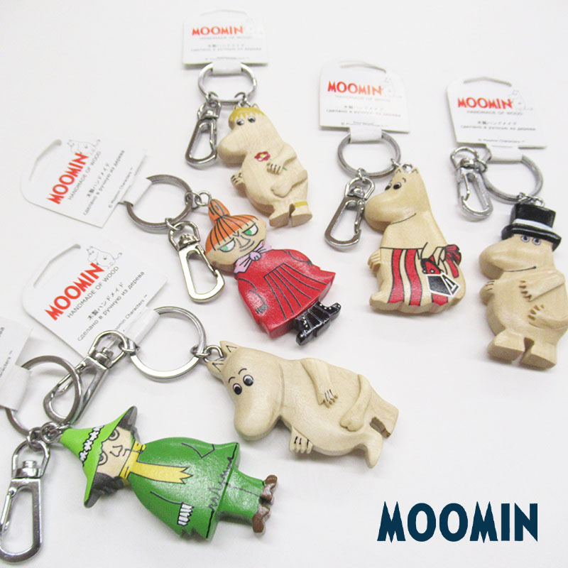 MOOMIN 木製ハンドメイドキーホルダー