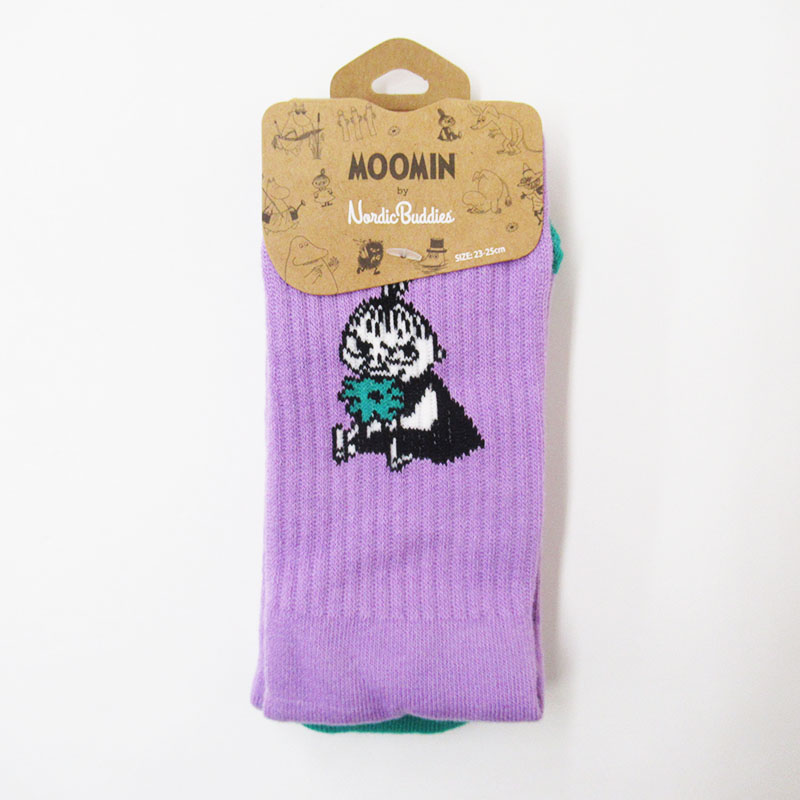 MOOMIN by Nordicbuddies  ムーミン レディース レトロ ソックス / ミイPL.GR