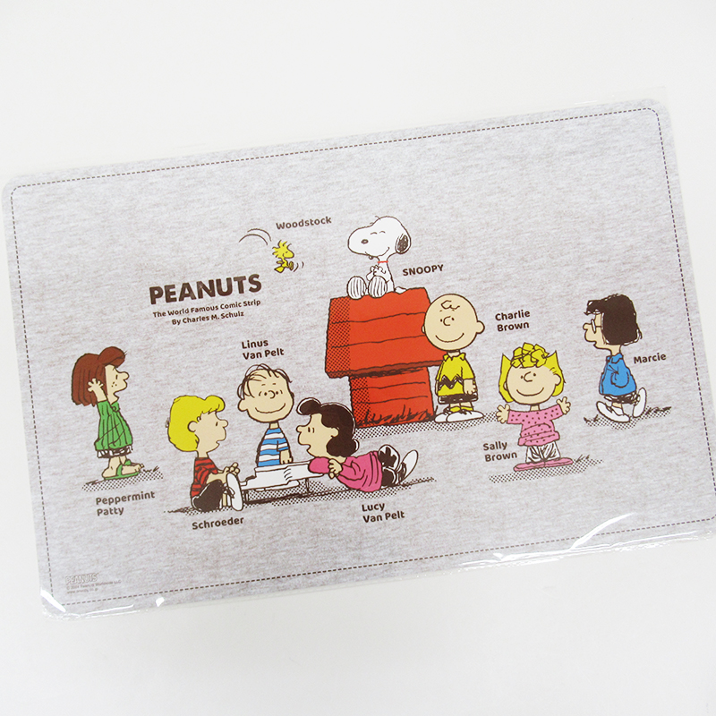 PEANUTS　ランチョンマットGY