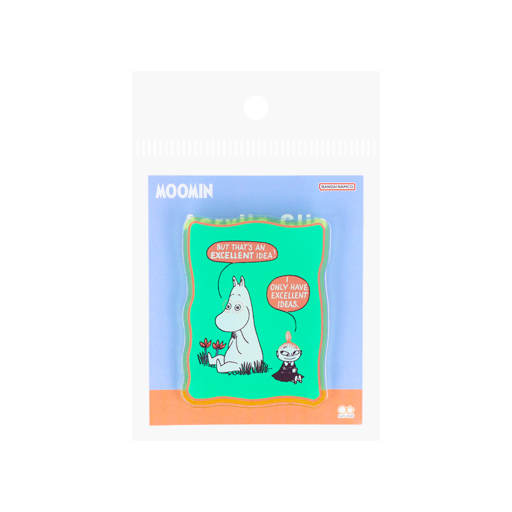 MOOMIN×北欧カラフル　アクリルクリップ【ムーミン】