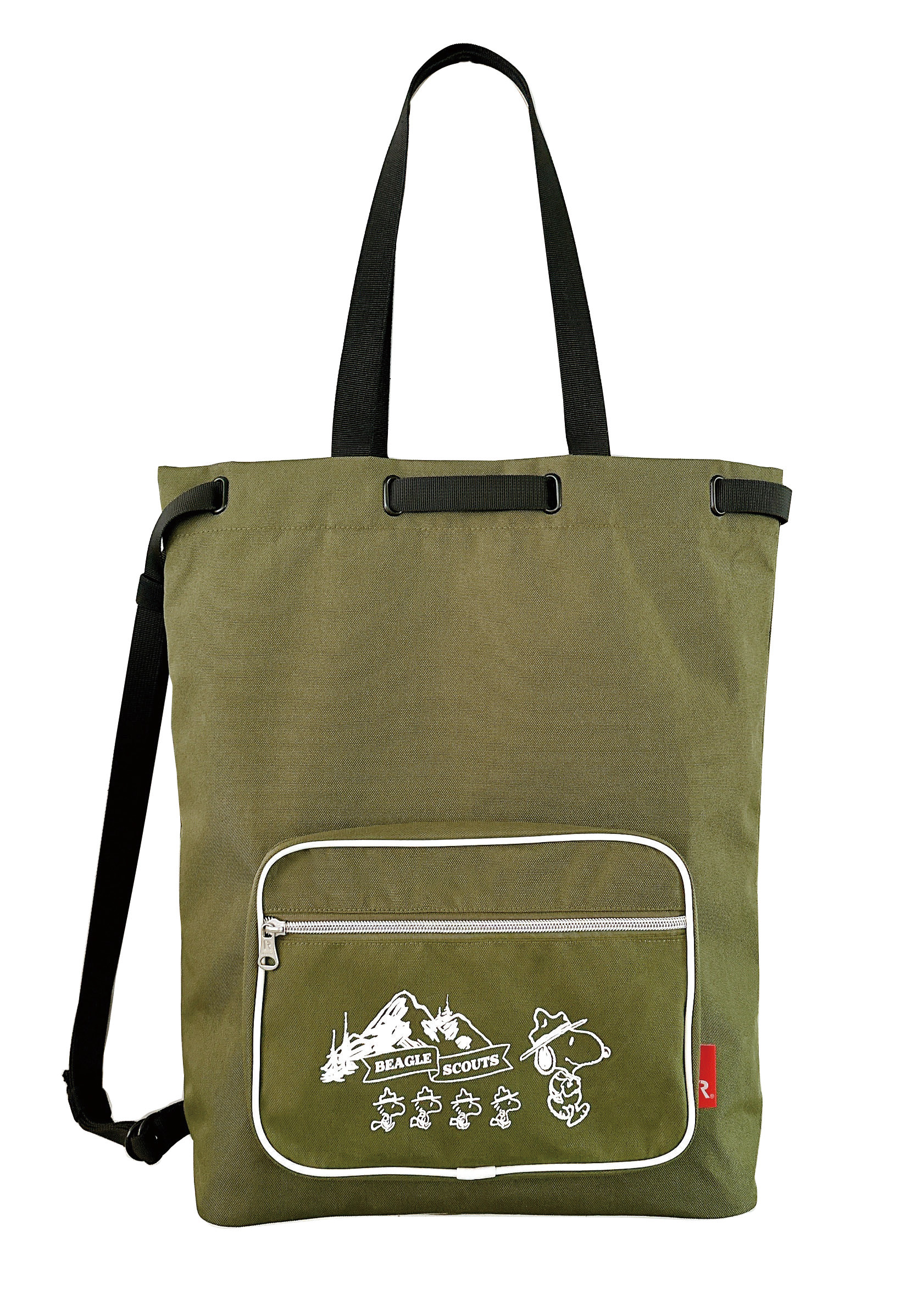 ROOTOTE/IP.セオルーdelta.PEANUTS-9J OLIVE