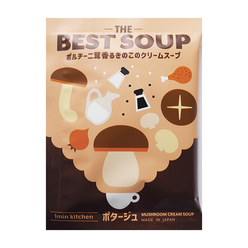 BEST SOUP ベストスープ 1pc / ポルチーニ茸香るきのこのクリームスープ