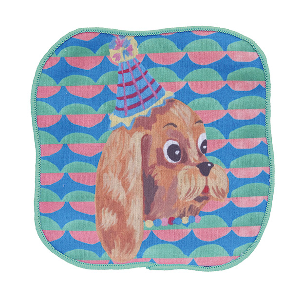 Nathalie Lete Mini Hand towel / Dog