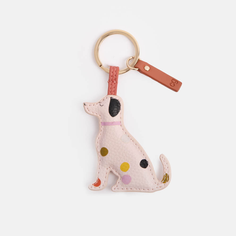 caroline gardner / Key Ring*PK Dotty Lab Dog