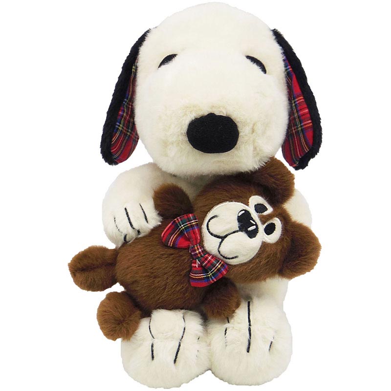 SNOOPY & Teddy Bear 　ぬいぐるみ【M】