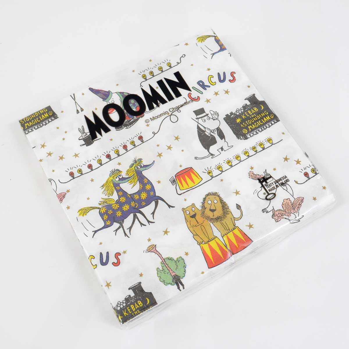 MOOMIN　Havi デザインペーパー / サーカス【Made in Finland】