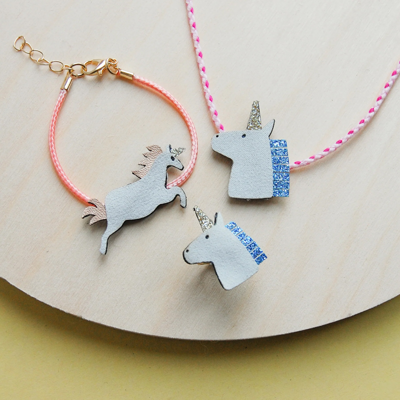 Unicorn jewelley set