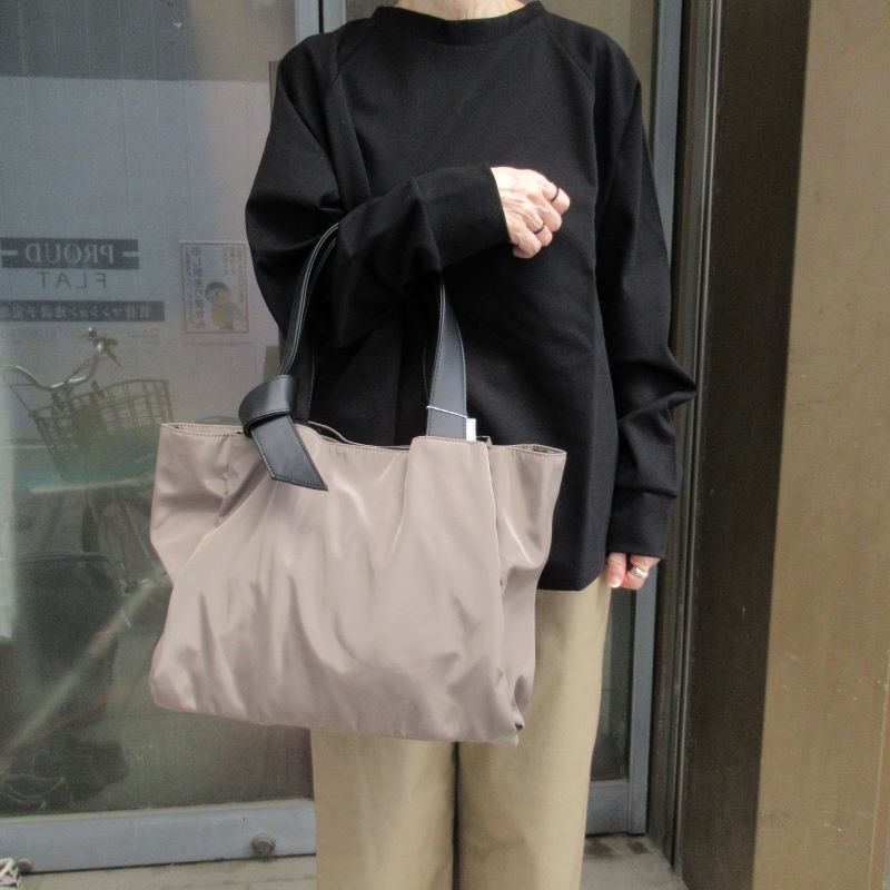 MID GIRL APPLIY リボンテープナイロントートバッグ　OAK21