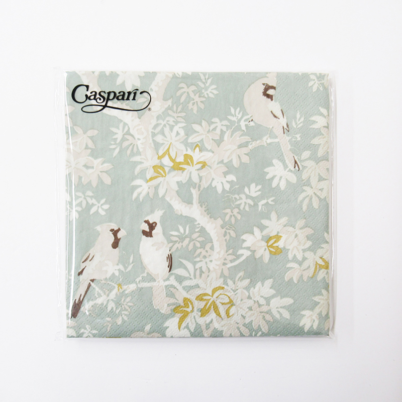 Caspari ペーパーナプキン　Scenic Songbirds