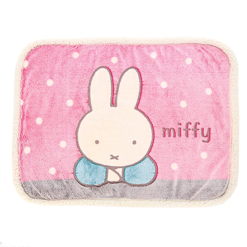 miffy/ ミッフィーひざ掛け　ぬくもりピンク