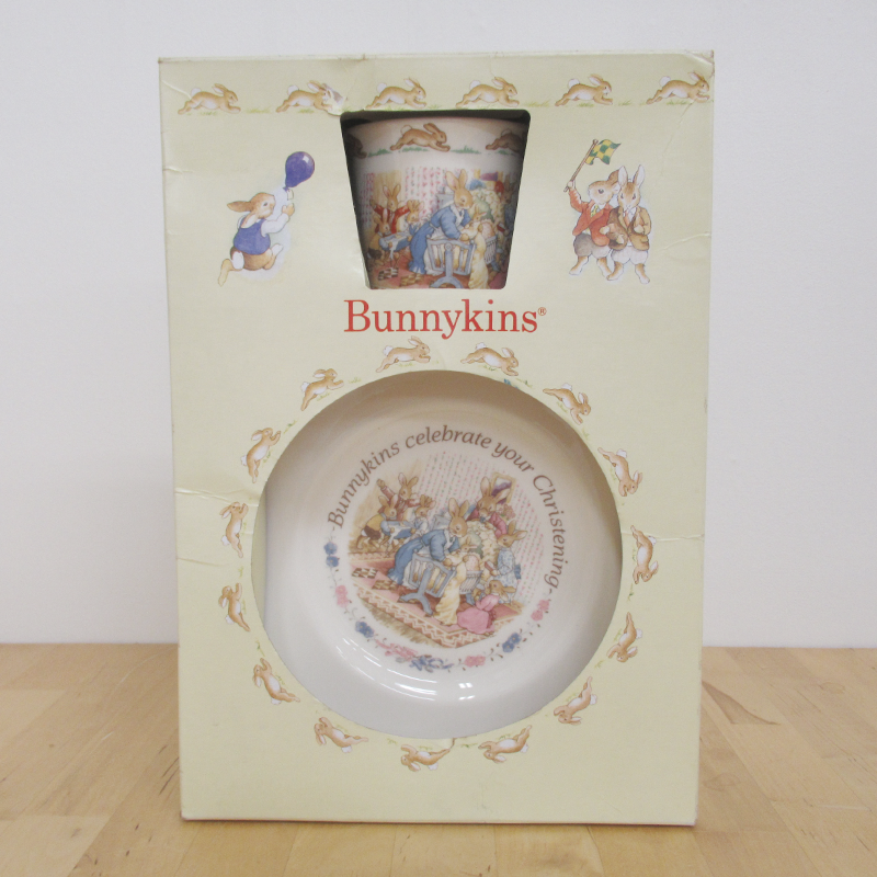 バニキンズ Bunnykins プレート&マグset NO911 Royal Doulton