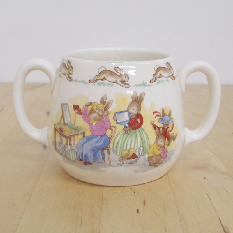 バニキンズ Child mug Wハンドル ロイヤルドルトン NO821 MADE in ENGLAND