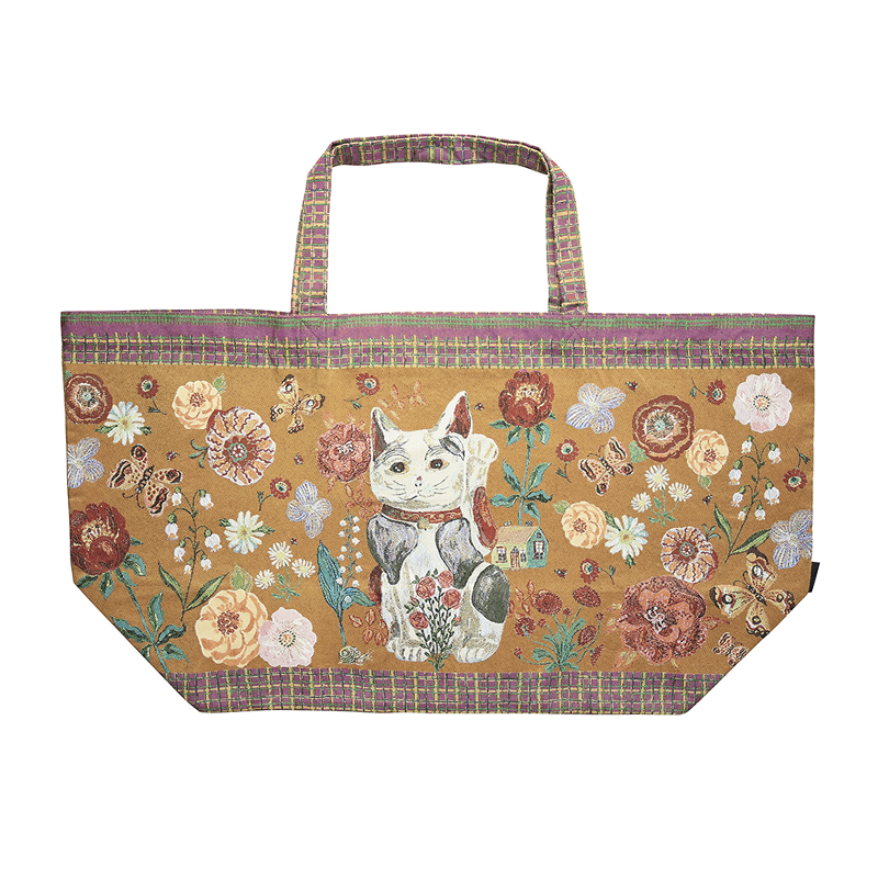 Nathalie Lete Market Bag Luckey cat