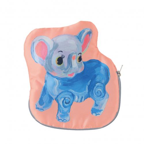 Nathalie Lete  satin animal pouch  ELEPHANT