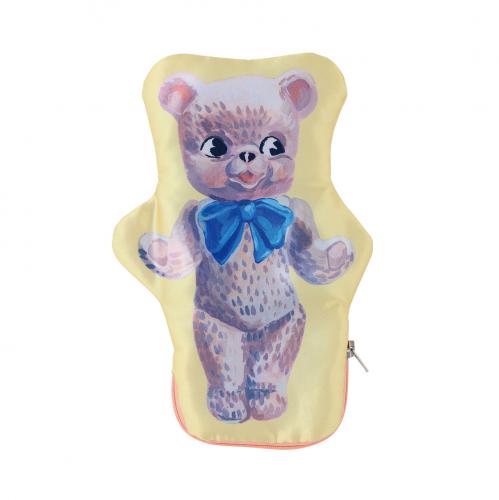 Nathalie Lete  satin animal pouch  BEAR