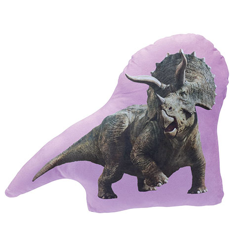 JURASSIC WORLD Die-cut Cushion  Triceratops