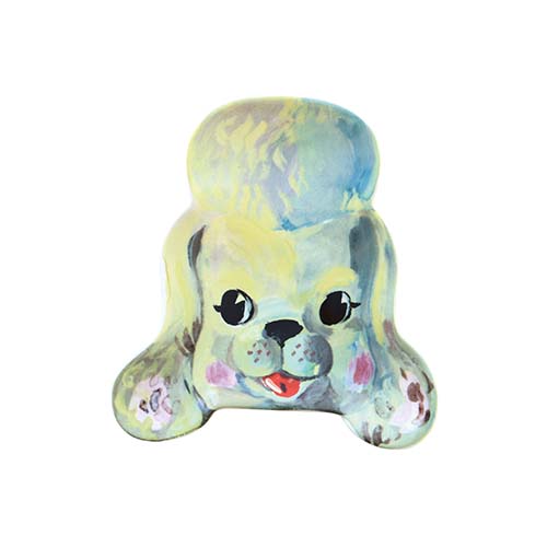 SALE!! Nathalie Lete  Die cut plate S    Poodle-S