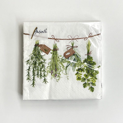 Ambiente ペーパーナプキンC　Fresh Herbs(20枚入り)