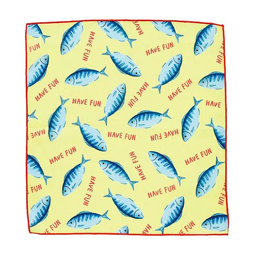 Koike Fumi Handkerchief　Fish