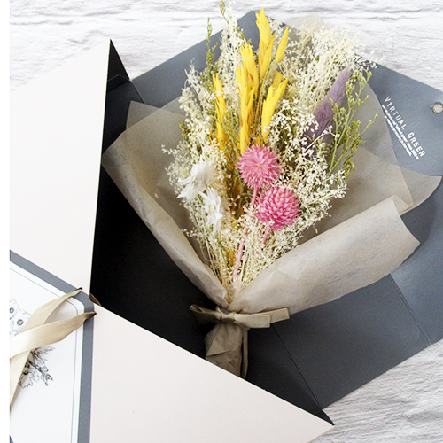 Dry Flower Envelope BOX / Morning Song