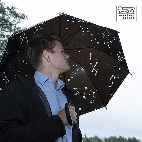 Esschert Design  Umbrella transparent stars