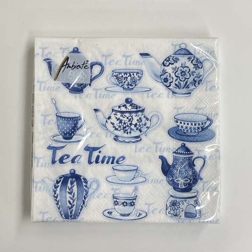 Ambiente ペーパーナプキン　Tea Moments Blue(20枚入り)