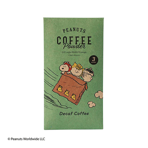 PEANUTS coffee / スヌーピー コーヒー デカフェ (3本入り)