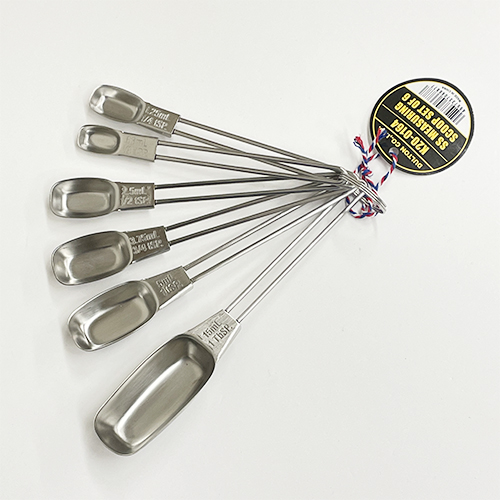 SS MEASURING SCOOP SET OF 6