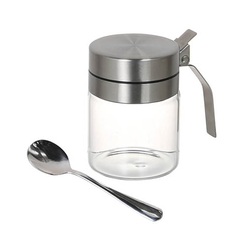 SPICE JAR WITH SPOON