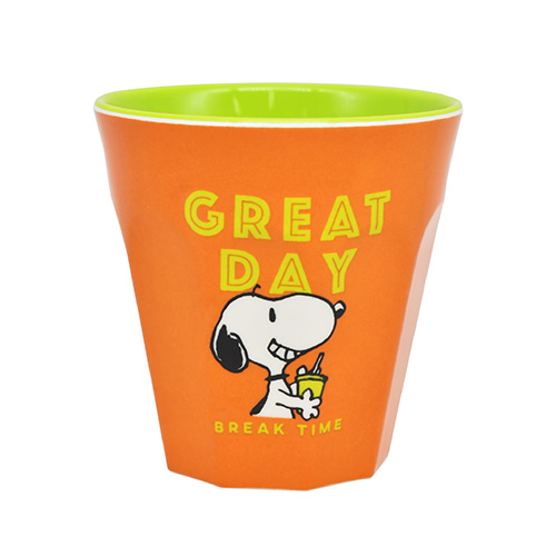 PEANUTS MELAMINE TUMBLER  /GREAT DAY OR