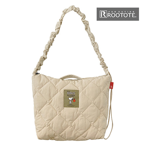 ROOTOTE   IP.MED.2WAY.キルト.Peanuts-8S /BEIGE