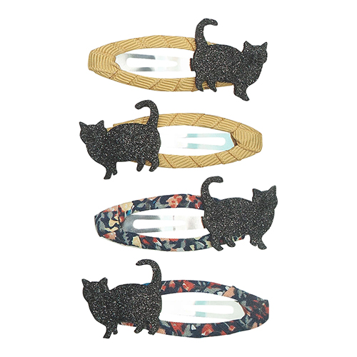 MIMI & LULA  Chloe cat floral clips  WINTER IVY