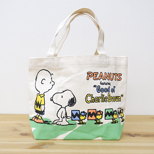 マチ付バッグ /PEANUTS  カラフルボード