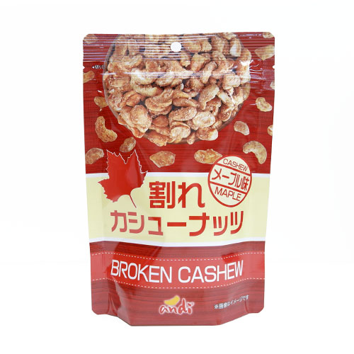 割れカシューナッツ メープル味 140g