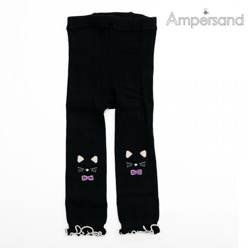 Ampersand  ねこちゃんレギンス  BK