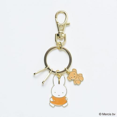 MIFFY SET CHARM キーチャーム /オレンジ