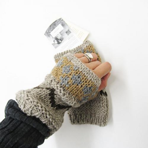 HIGHLAND2000 指なしグローブ　MITTENS /BE