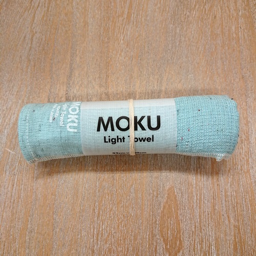 MOKU ライトタオル M サイズ　アクア★値上がりしました★