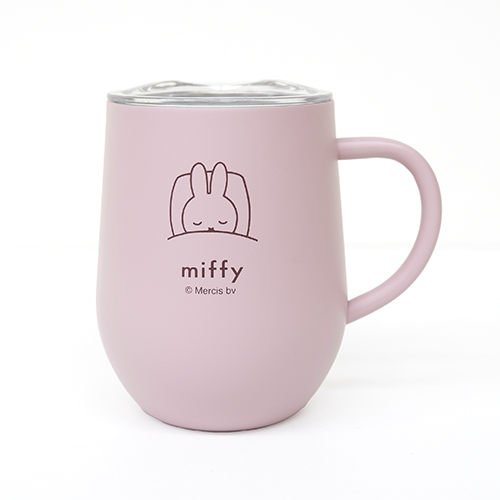 miffy 蓋つきステンレスマグ /PK ミッフィー