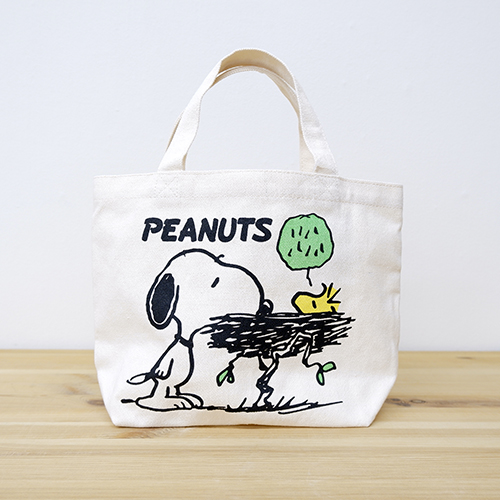 マチ付きバッグ /PEANUTS ひとやすみ