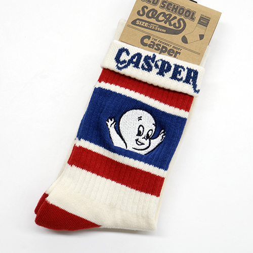 Old School Socks /Casper フェイス