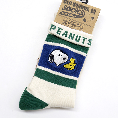 Old School Socks /PEANUTS 笑顔