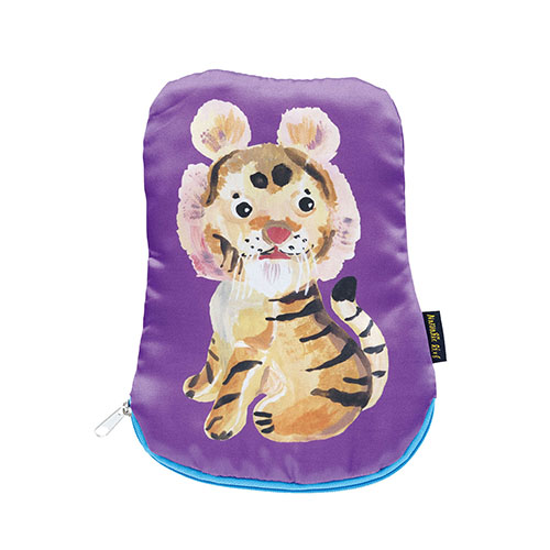 Nathalie Lete   Satin pouch   Tiger