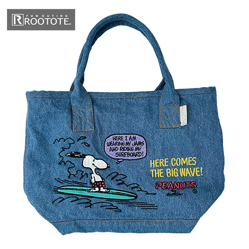 ROOTOTE   IP.デリ.シシュウ.Peanuts-9C /Beech