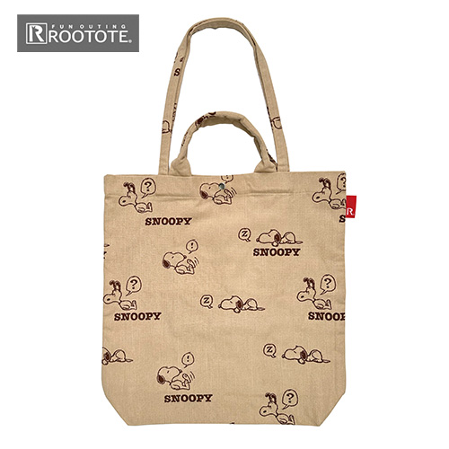 ROOTOTE   IP.トール.ジャガード.Peanuts-8P /BEIGE