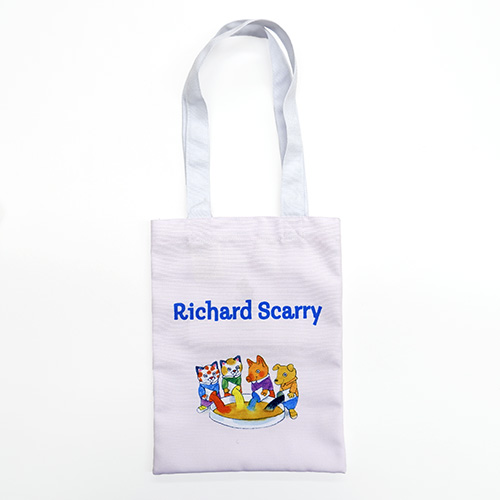 トートバッグ　Richard Scarry /絵の具