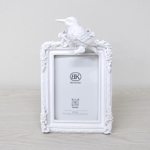 Welcome Bird Frame /Kingfisher WH