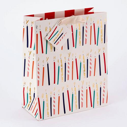 caroline gardner  Gift Bag M  / Birthday Candles