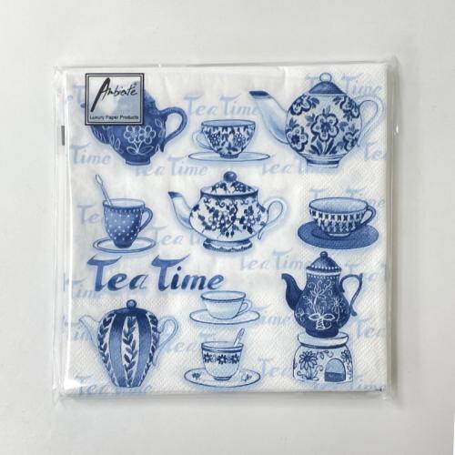 Ambiente ペーパーナプキン Tea Momennts Blue