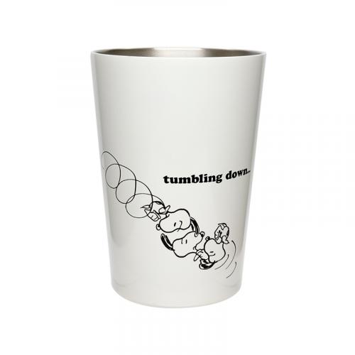 PEANUTS  STAINLESS TUMBLER /IVORY